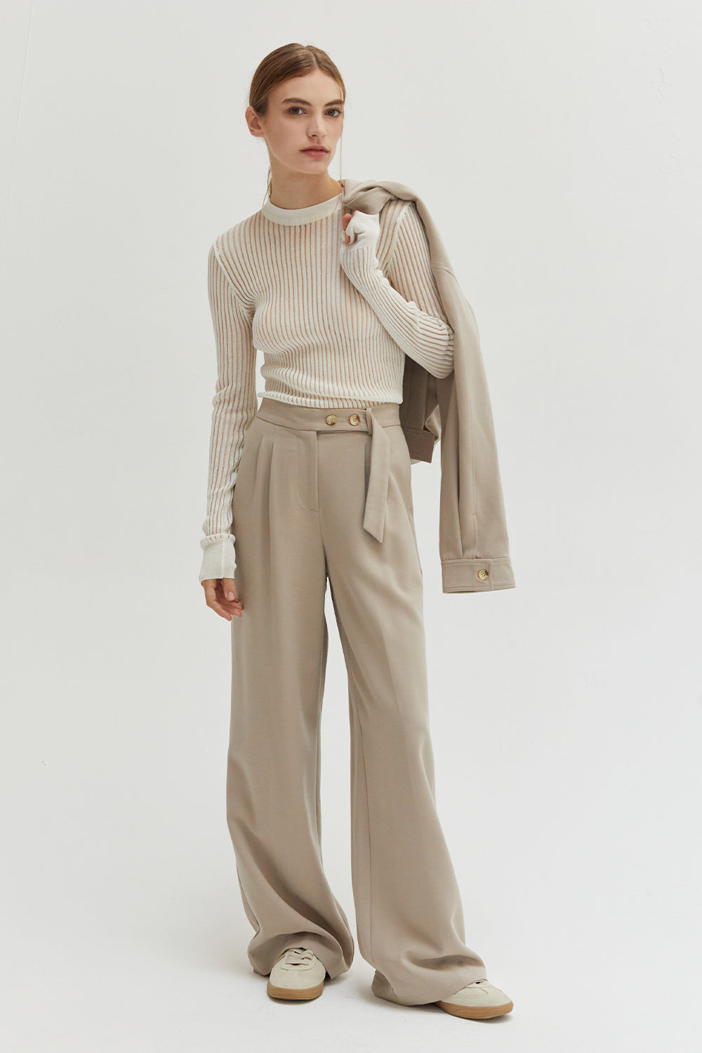 Shayne Wide Leg Trousers