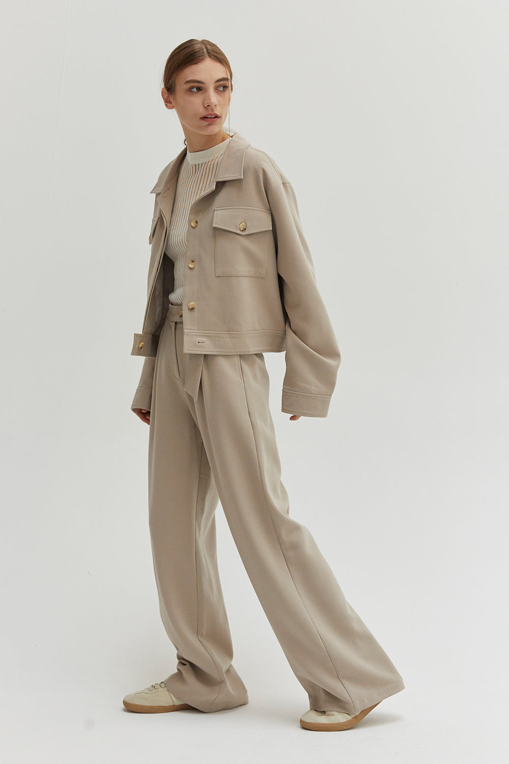 Shayne Wide Leg Trousers