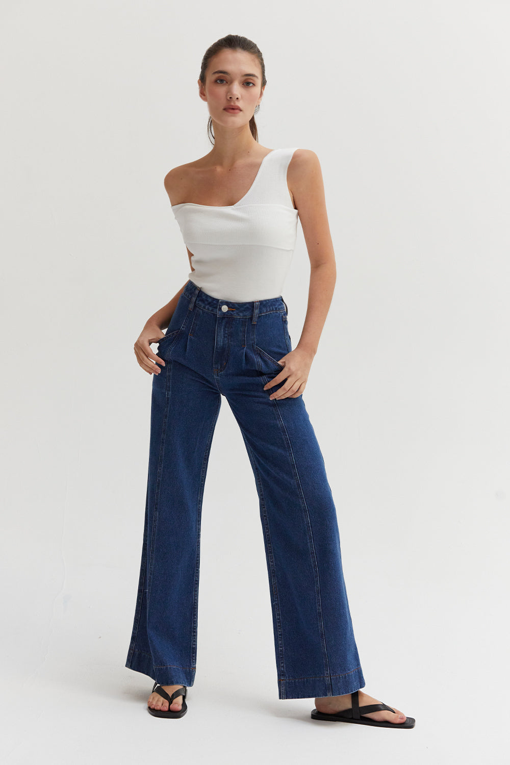 Kate Flare Denim Pants