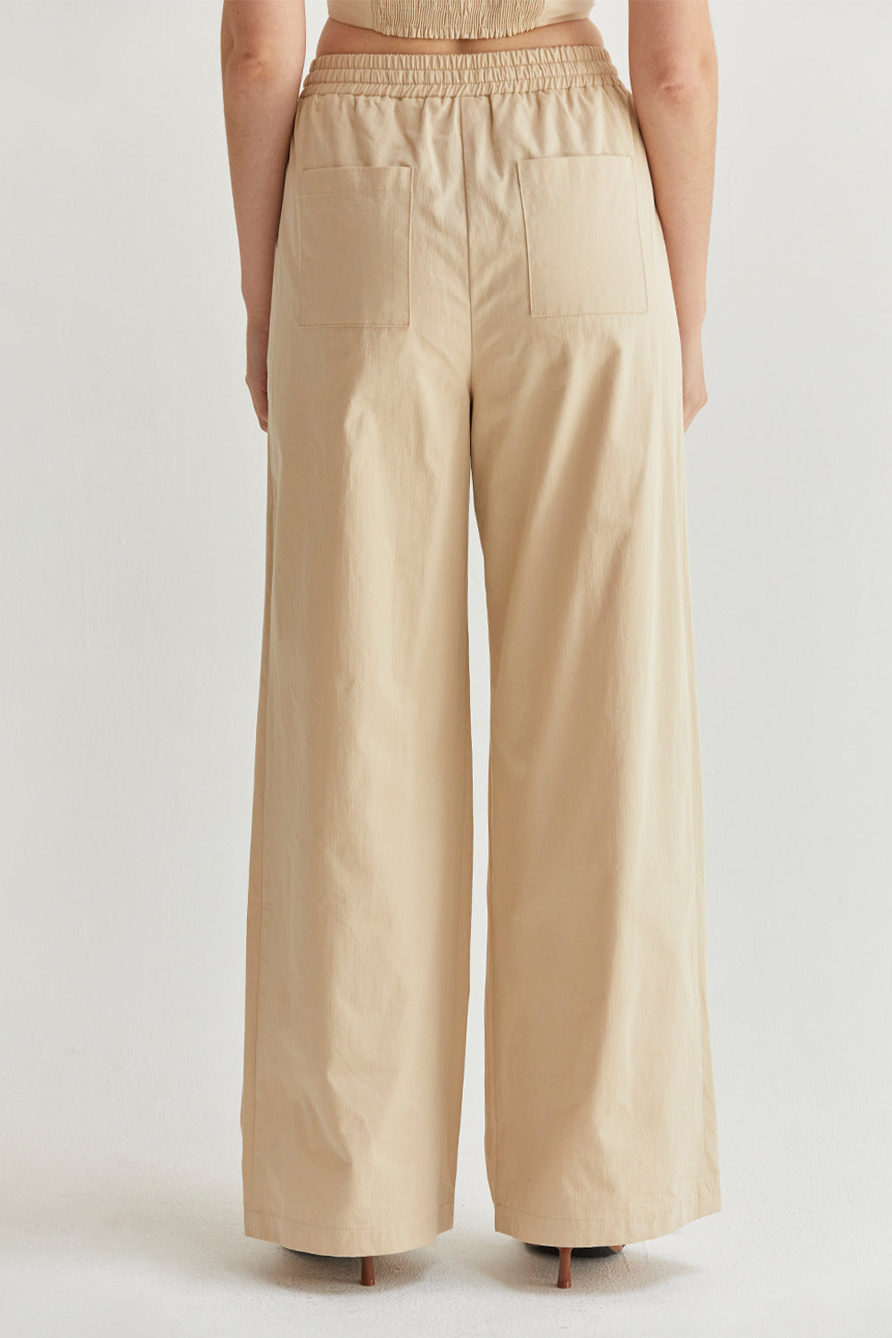 Carol Cotton Wide Leg Pants