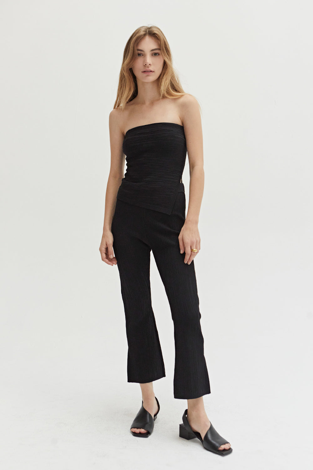 Lucille Cropped Knit Pants