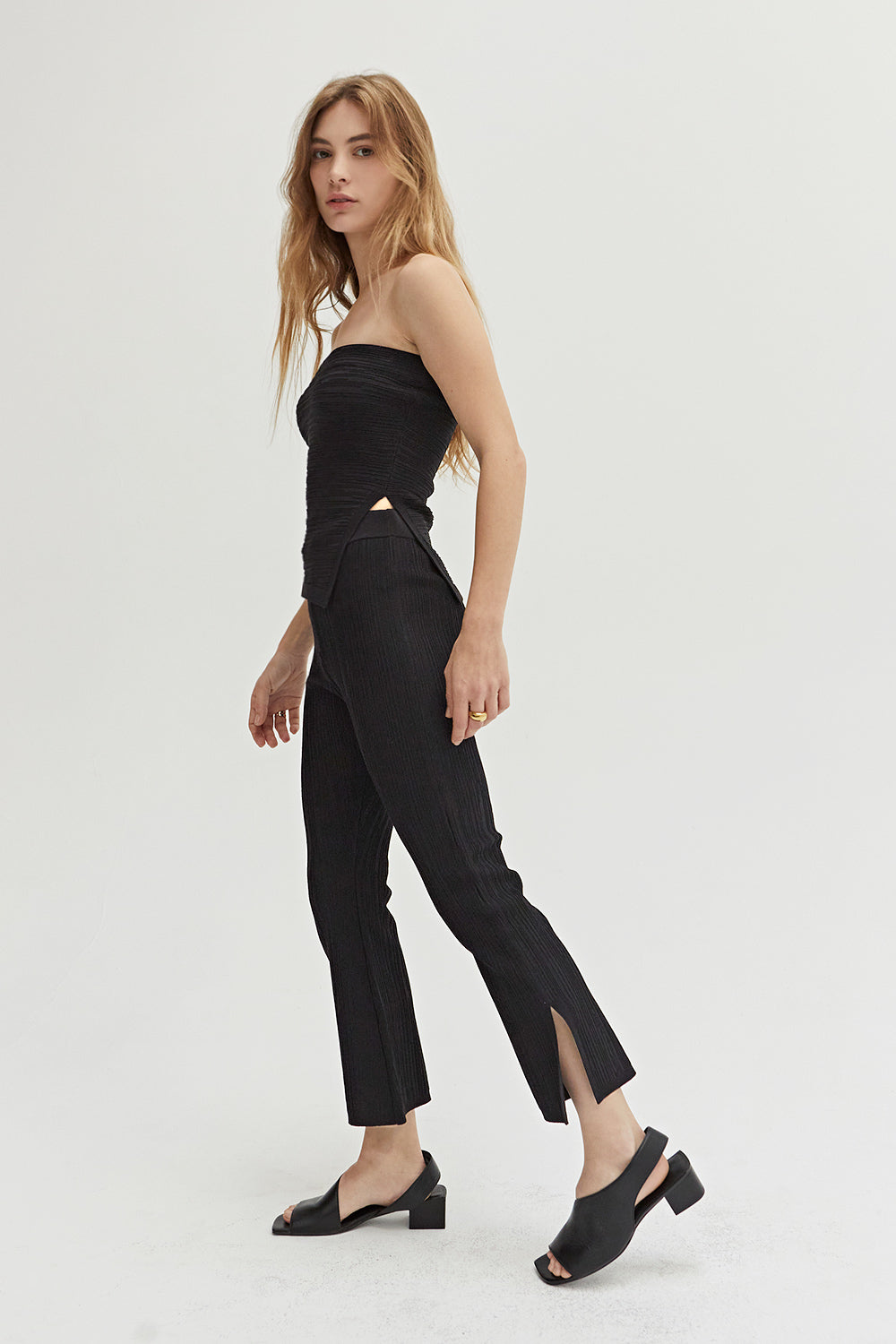 Lucille Cropped Knit Pants