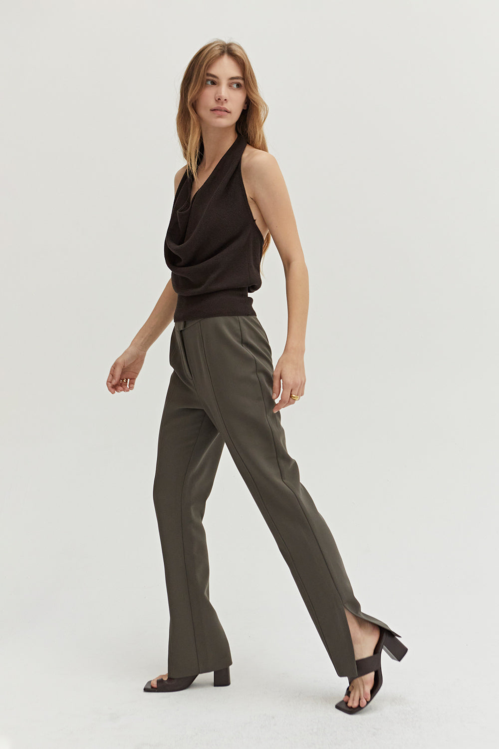 Straight Leg Trousers