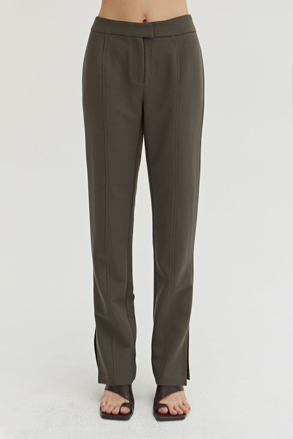 Straight Leg Trousers