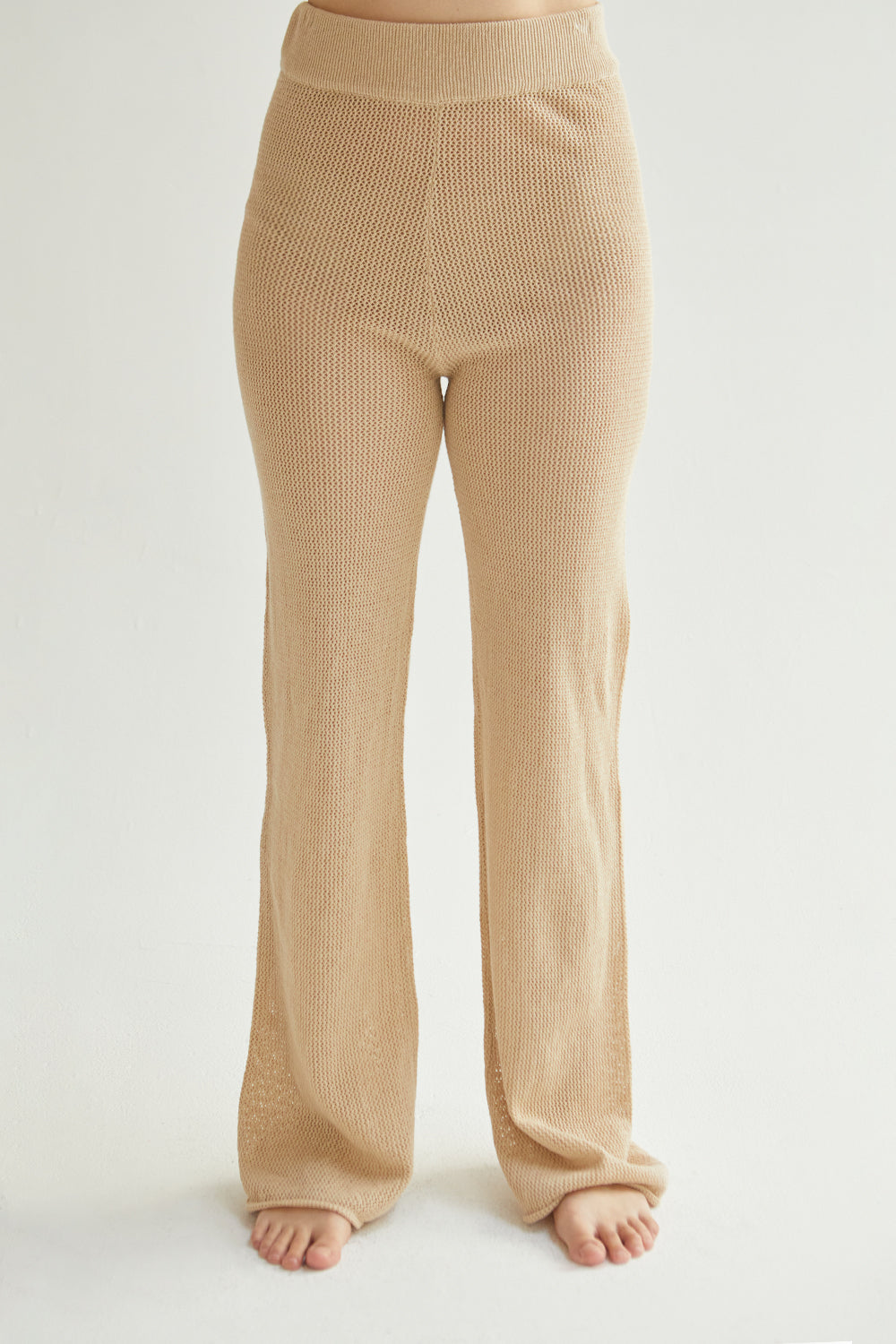 Beau Crochet Knit Pants