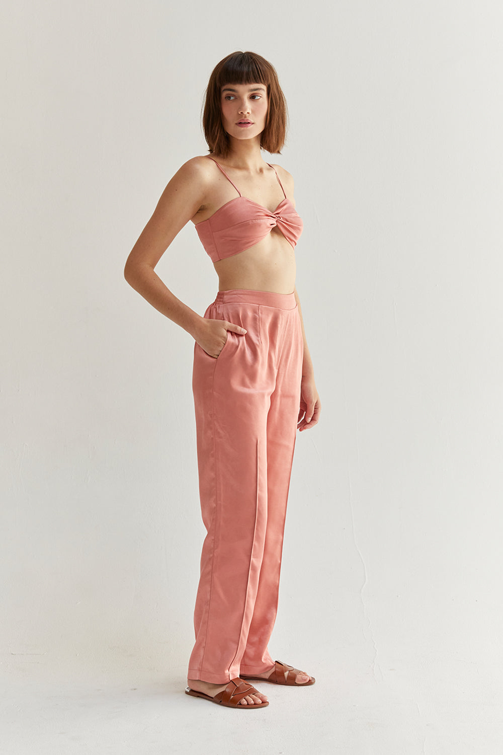Shane Satin Pants