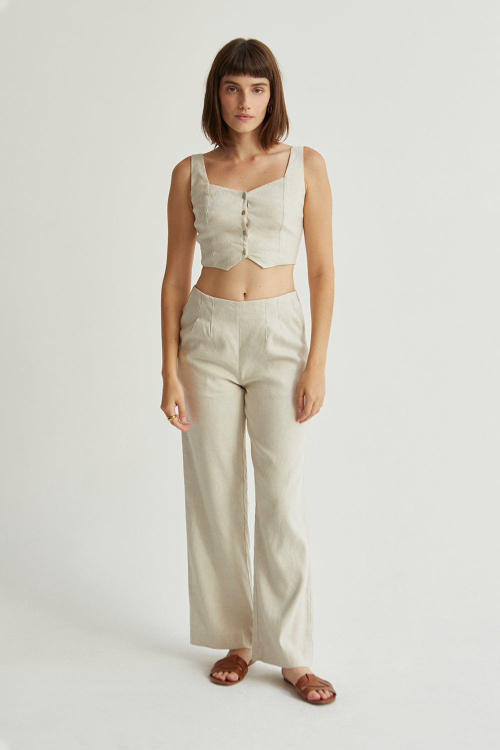 Rachael Linen Trousers