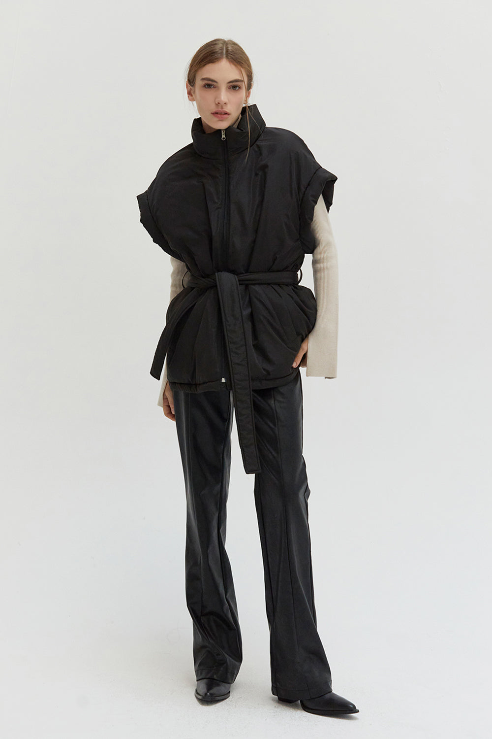 Selene Vegan Leather Pants