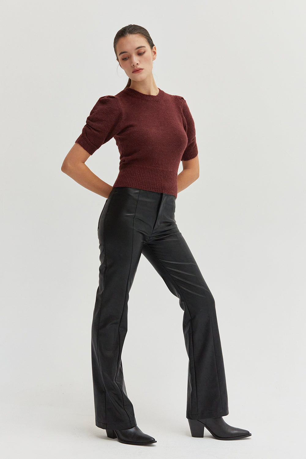 Selene Vegan Leather Pants