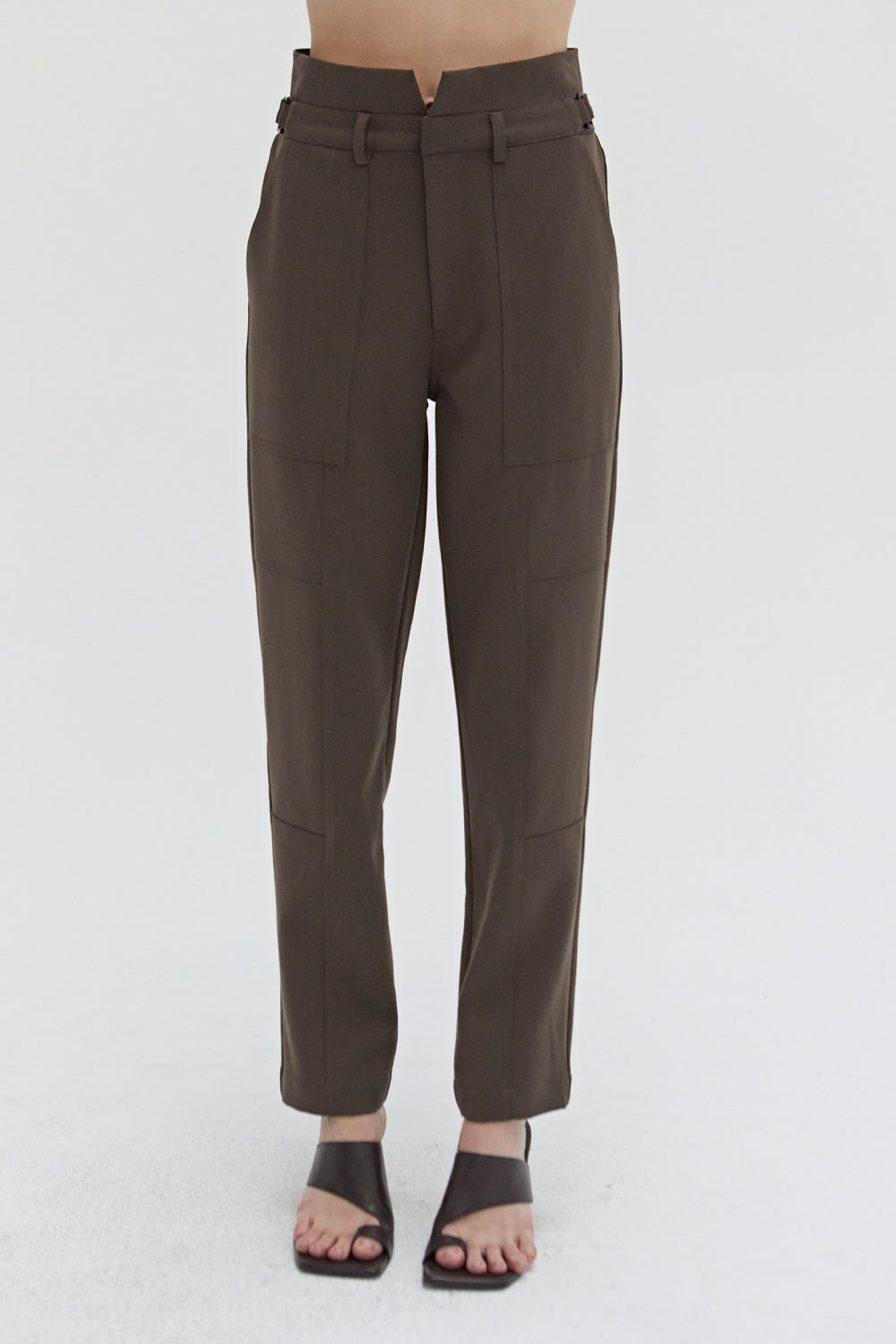 Seam Detailed Pants