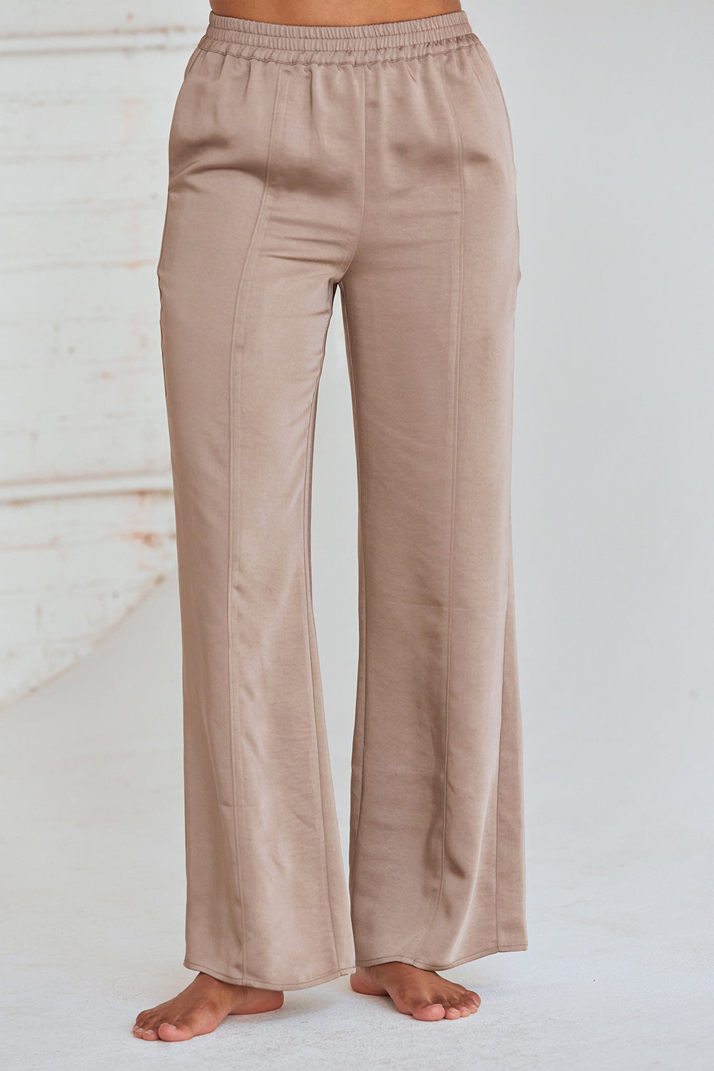 Piper Pull On Satin Pants
