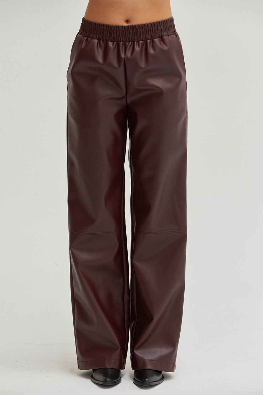 Vegan Leather Pants