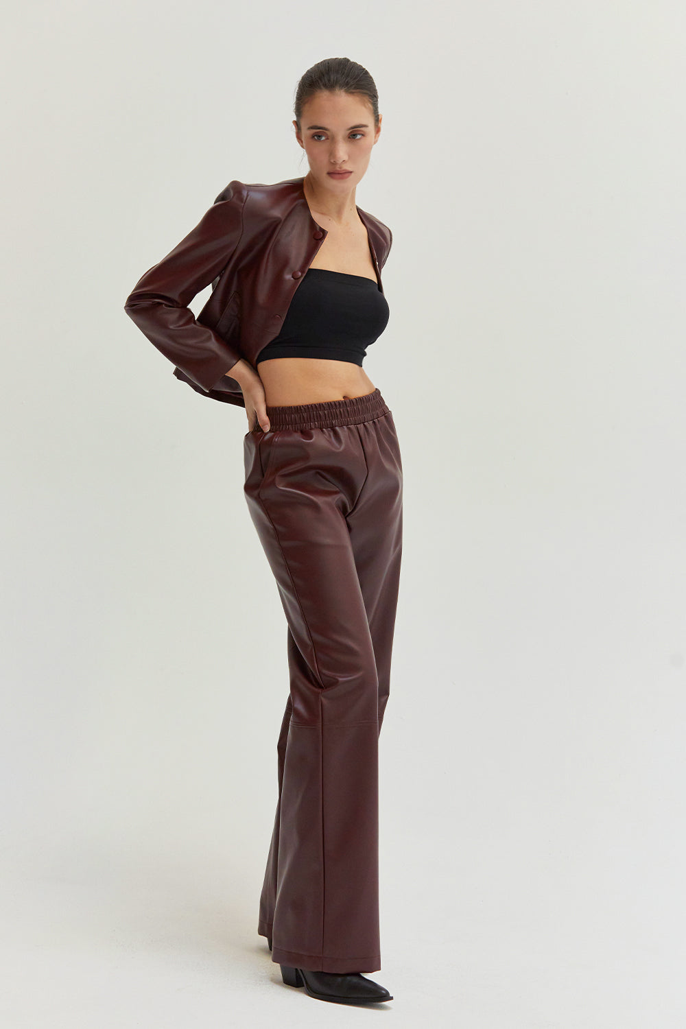Vegan Leather Pants