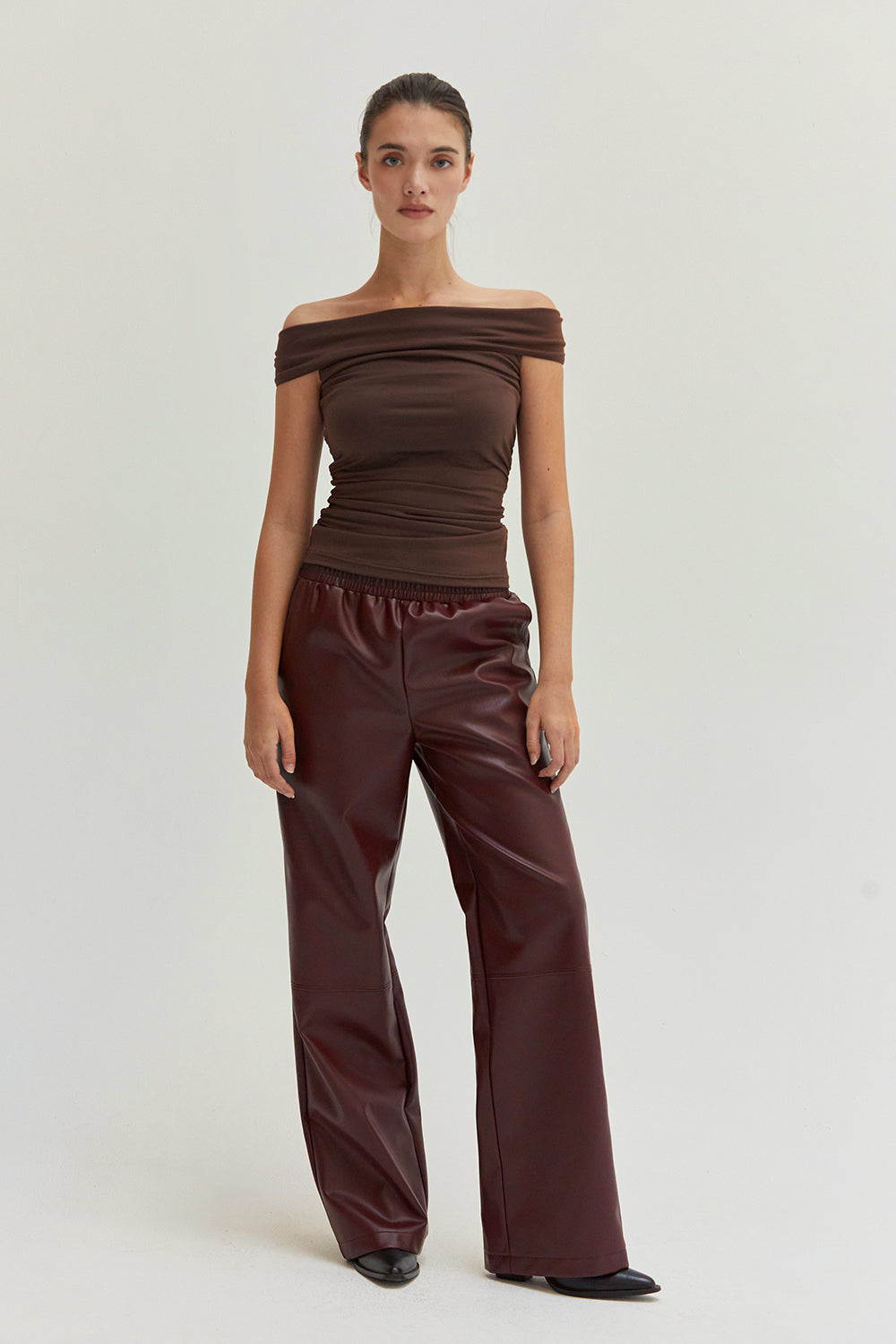 Vegan Leather Pants