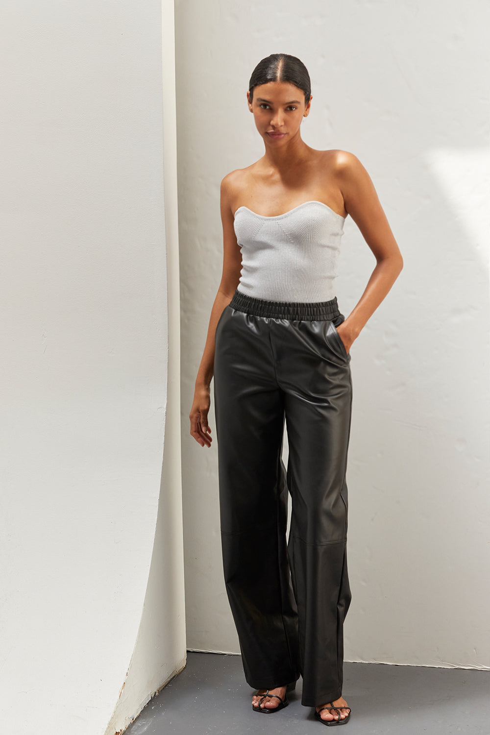 Vegan Leather Pants