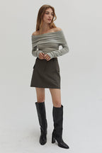 Nadia Mini Cargo Skirt