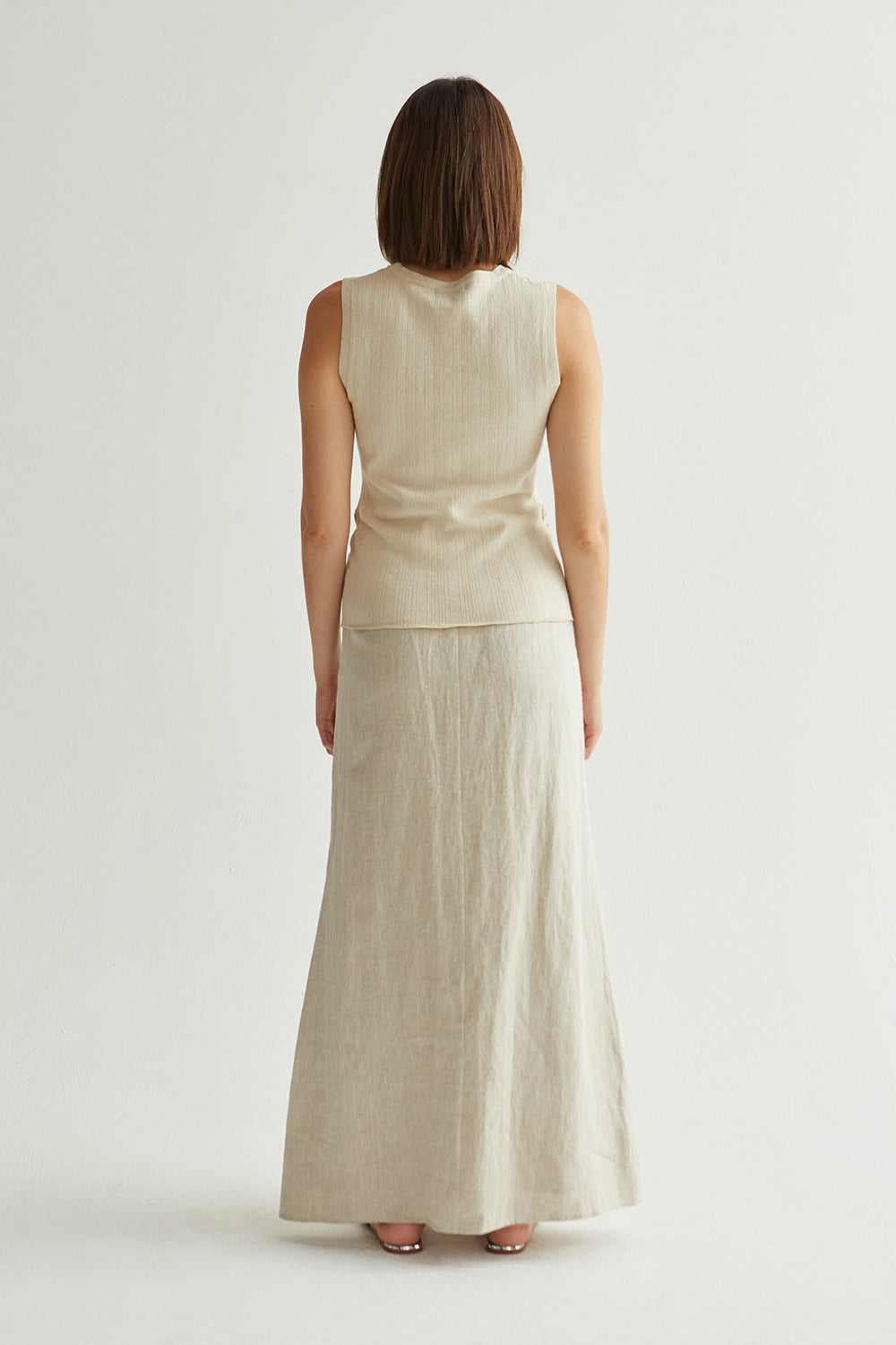Linen Maxi Skirt