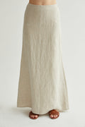 Linen Maxi Skirt