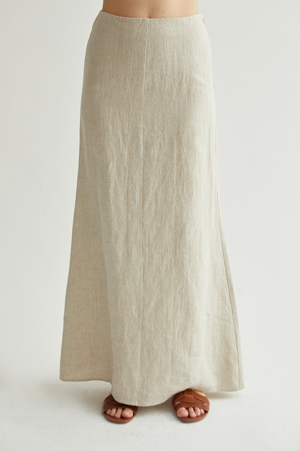 Linen Maxi Skirt