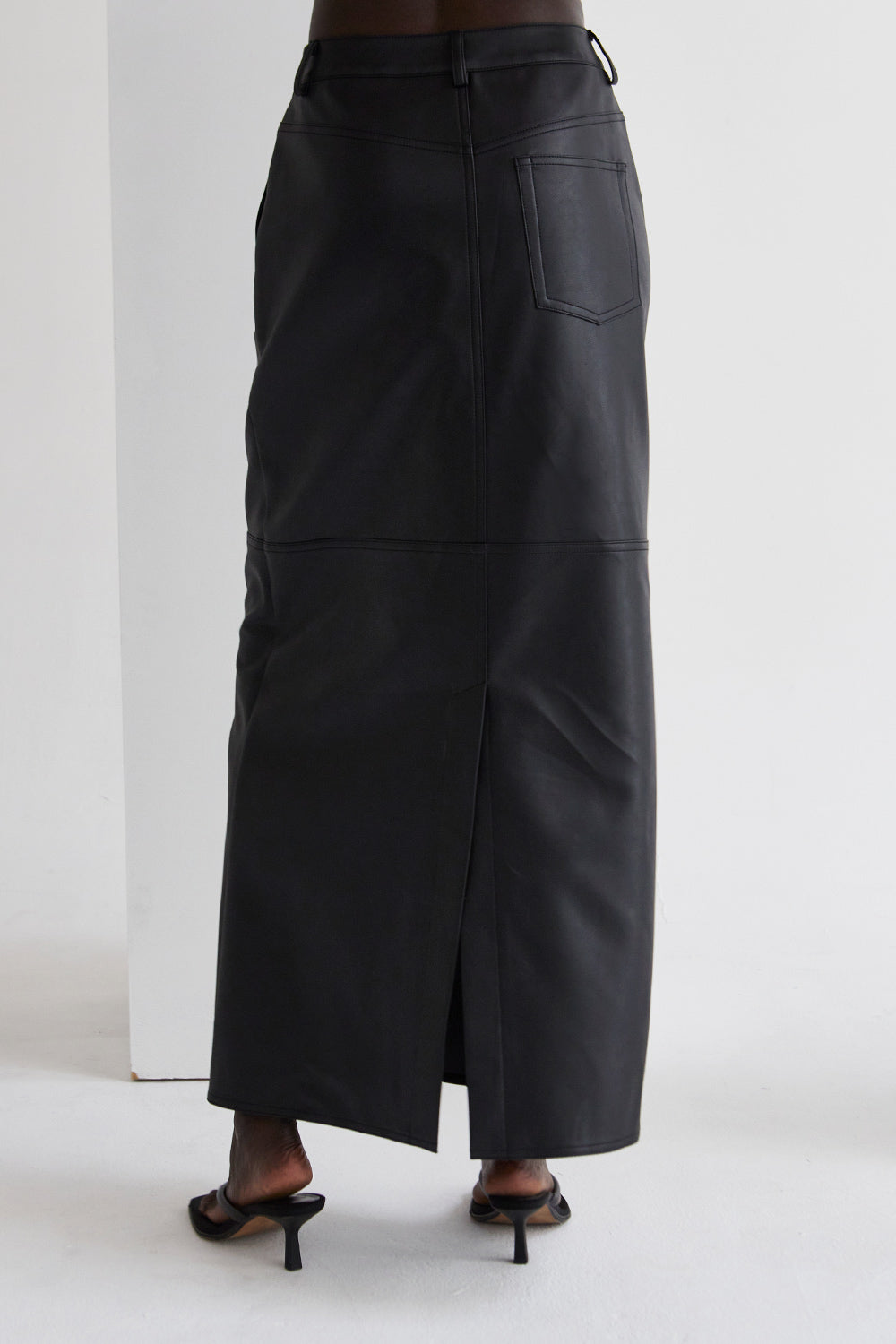 Jade Column Maxi Skirt