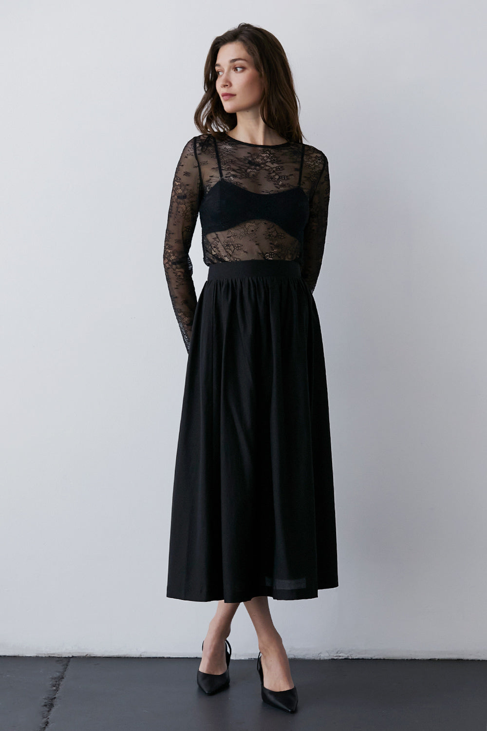 Faye Midi Skirt