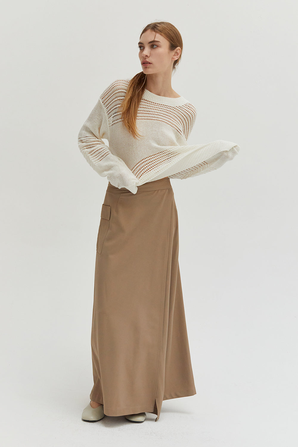 Nadia Maxi Wrap Skirt