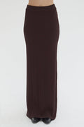 Jessie Ribbed Knit Maxi Skirt