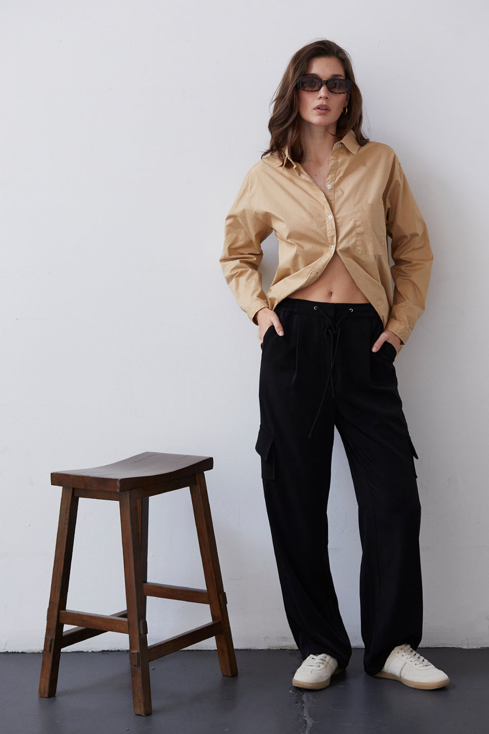 Devon Poplin Oversized Shirt