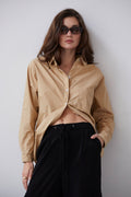 Devon Poplin Oversized Shirt