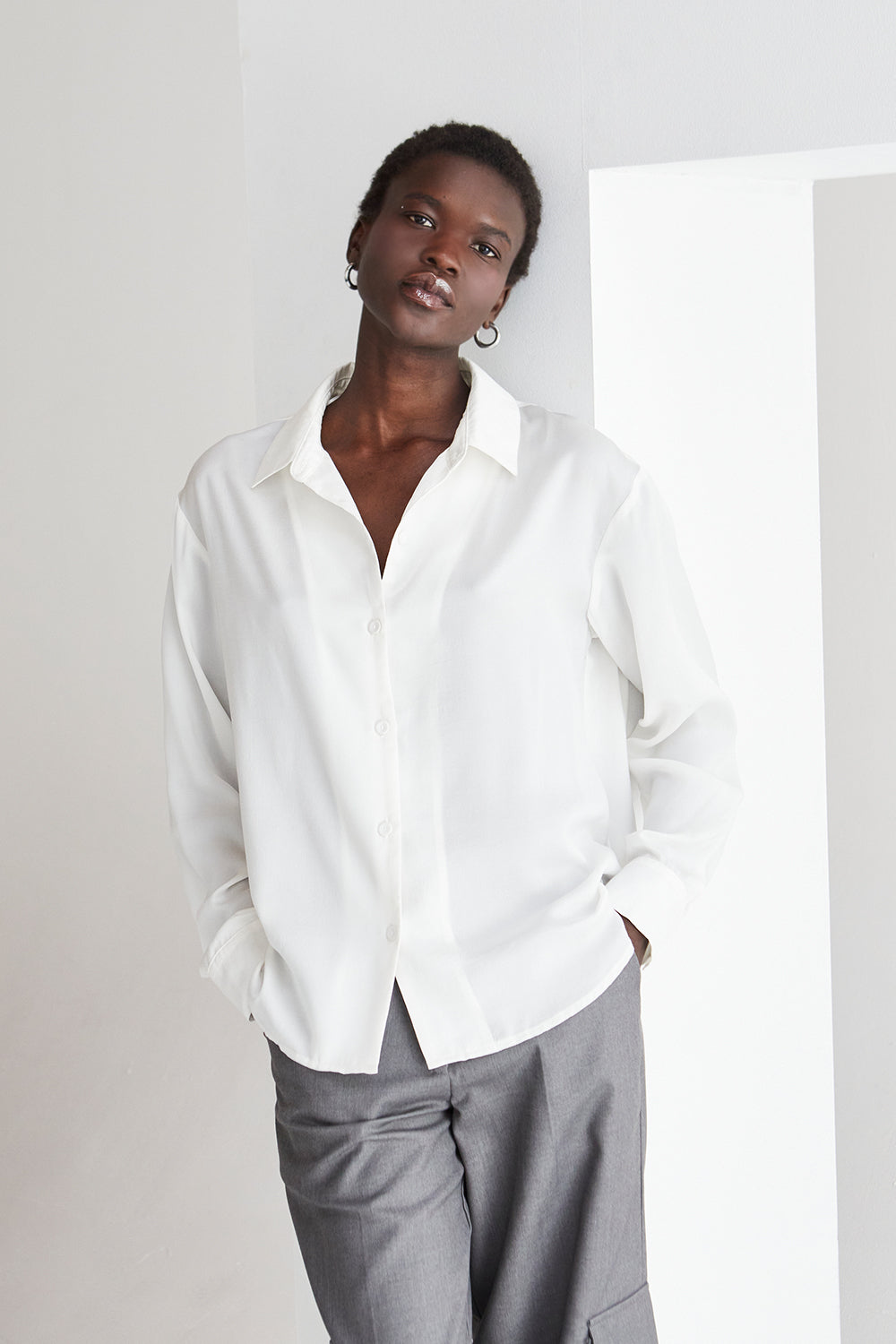 Malone Satin Shirt