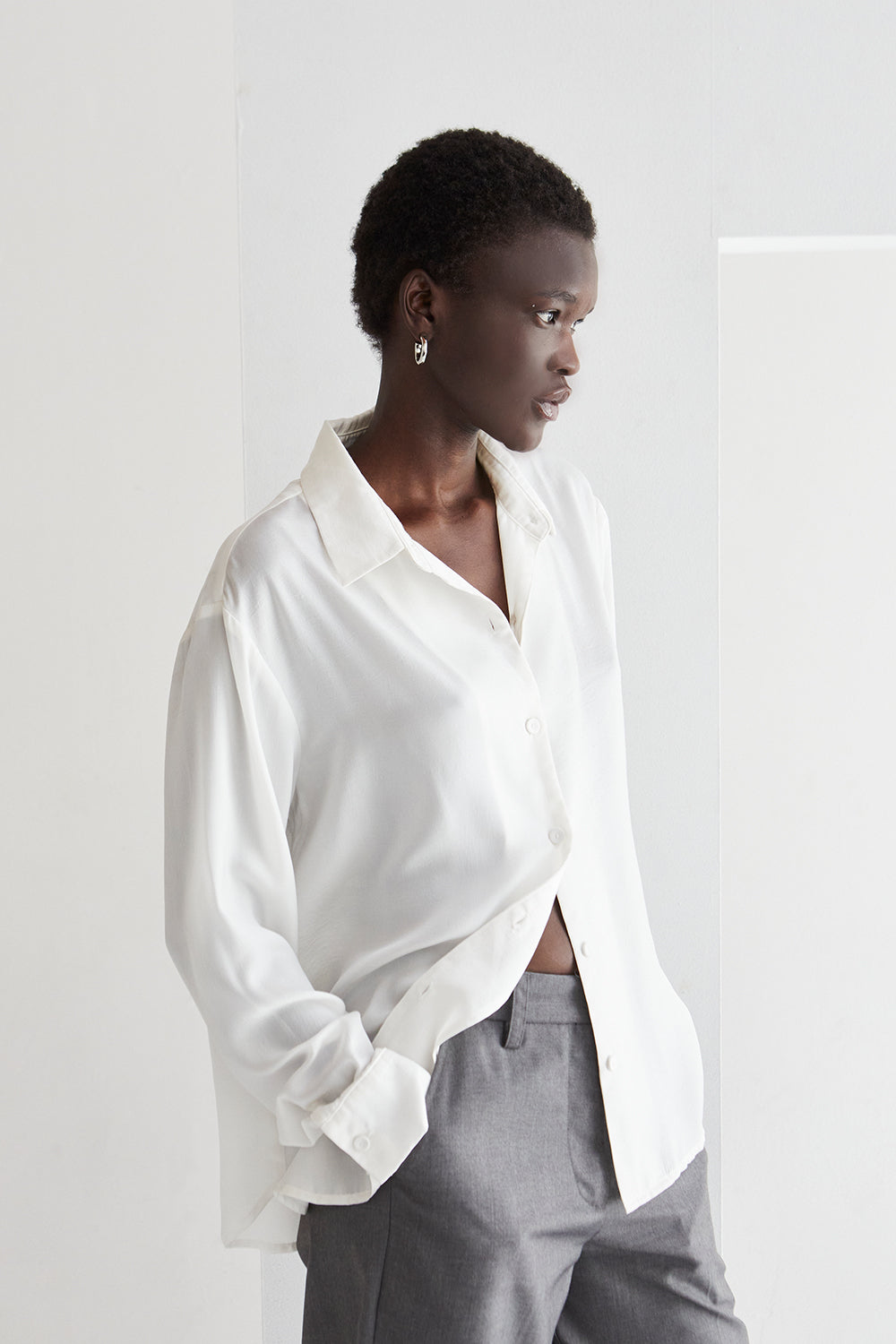 Malone Satin Shirt