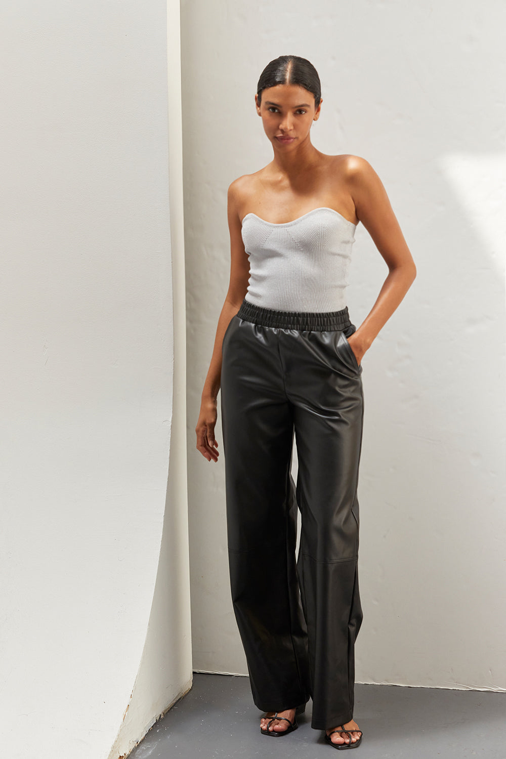 Lurex Corset Top