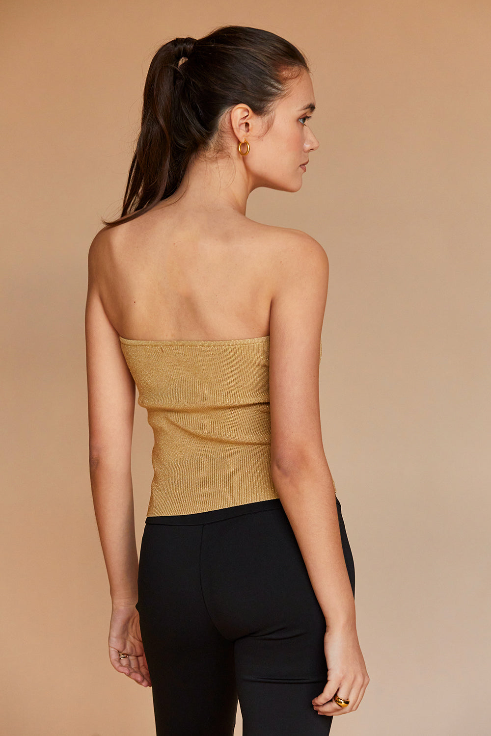 Lurex Corset Top