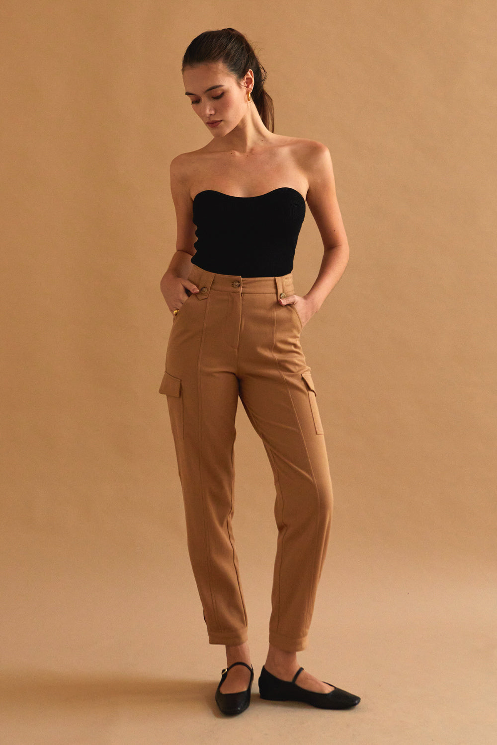 Lurex Corset Top