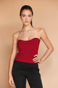 Lurex Corset Top