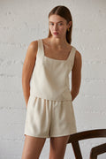Sage Tweed Set