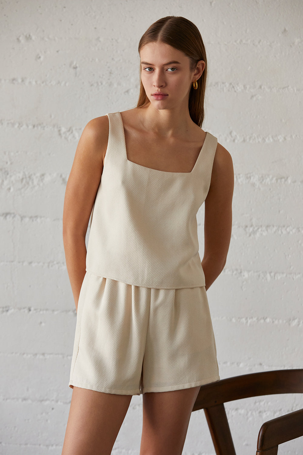 Sage Tweed Set