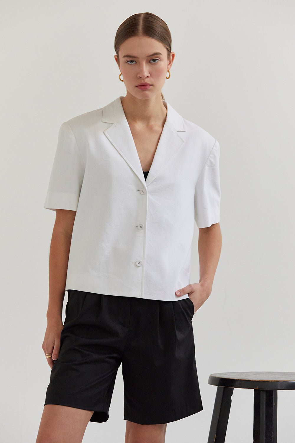 Bessie Short Sleeve Blazer