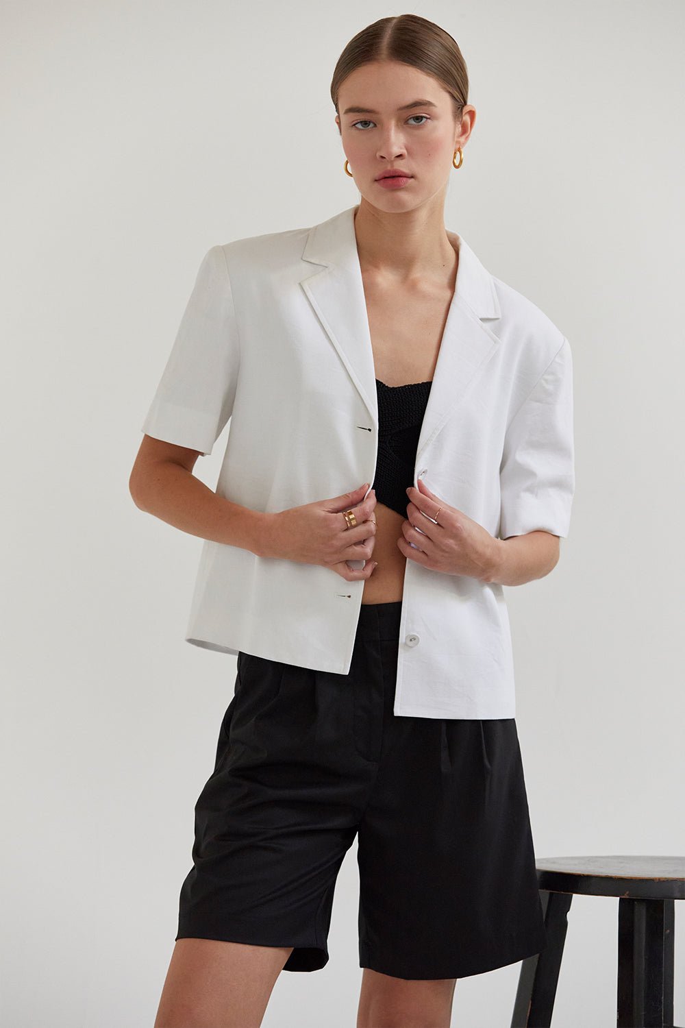 Bessie Short Sleeve Blazer