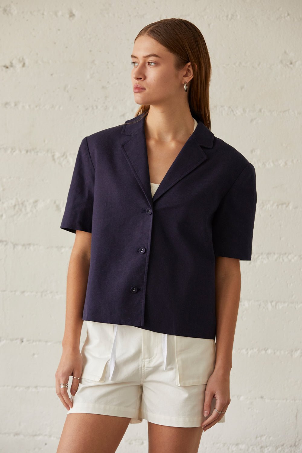 Bessie Short Sleeve Blazer