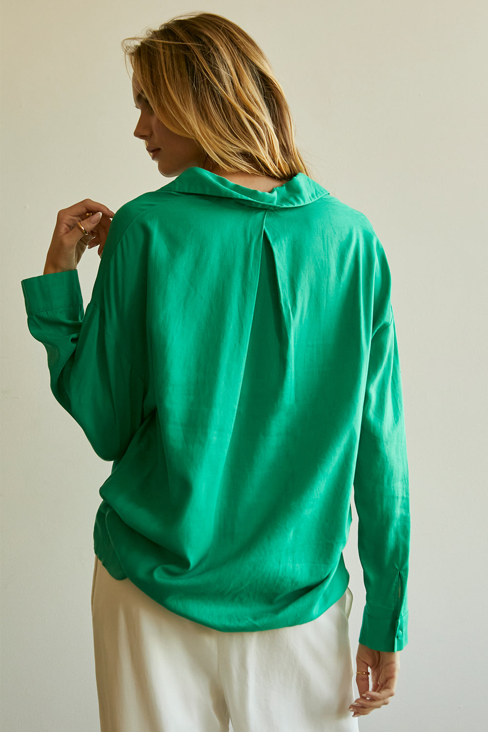 Kammy Linen-blend Blouse
