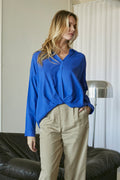 Kammy Linen-blend Blouse