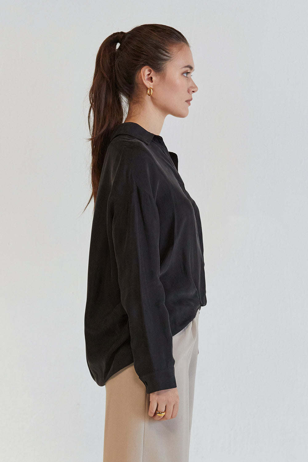 Milena Cupro Blouse