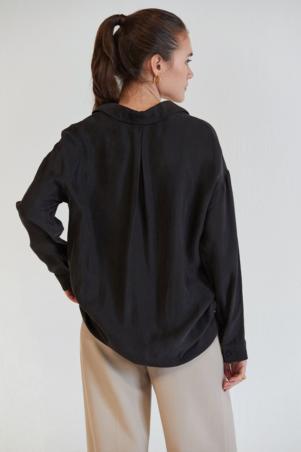 Milena Cupro Blouse