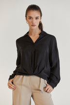 Milena Cupro Blouse