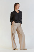 Milena Cupro Blouse
