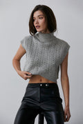 Anna Mock Neck Sweater