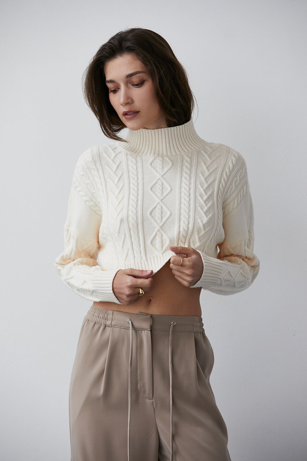 Cropped Sweater