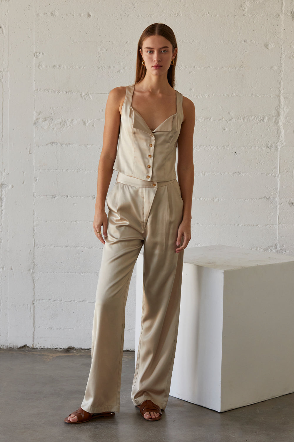 Ivanna Satin Top