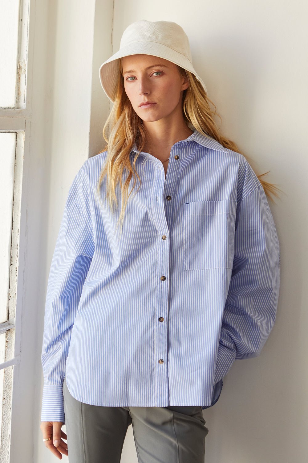 Annie Pinstripe Shirt